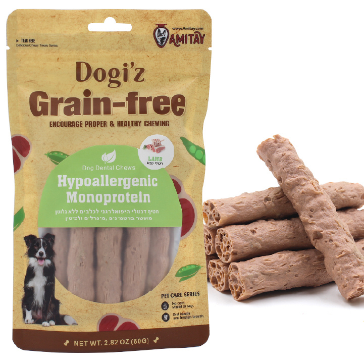 חטיף לכלבים היפואלרגני מקל תפוח בקר לל