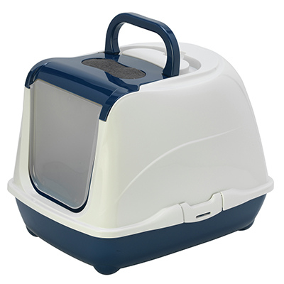 שירותים סגורים לחתול עם פתח עליון ג’מבו