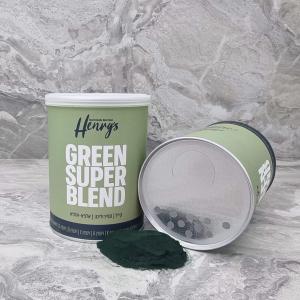 Henrys GREEN סופר בלנד – קייל | ספירולינה | אלפא אלפא