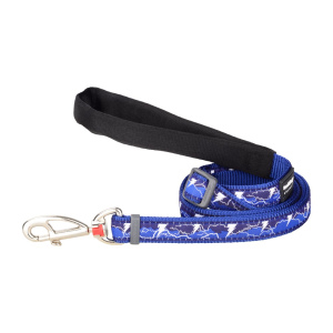 רד דינגו רצועה לכלב XS כחול ברקים