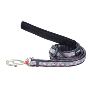 רד דינגו רצועה לכלב S אפור פלמינגו