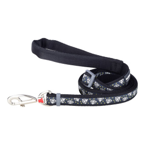 רד דינגו רצועה לכלב S שחור יהלום