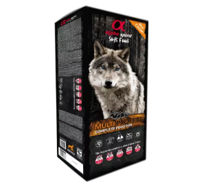 אלפא ספיריט חצי לח – מולטי פרוטאין Alpha Spirit Complete Natural Dog Food - Multi-Protein